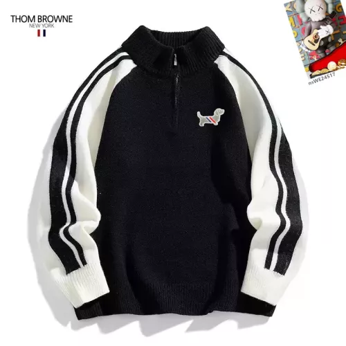 Wholesale Thom Browne TB Sweaters Long Sleeved For Men #1370466 $48.00 USD, Wholesale Quality Replica Thom Browne TB Sweaters