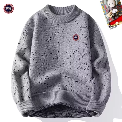 Wholesale Canada Goose Sweaters Long Sleeved For Men #1370468 $48.00 USD, Wholesale Quality Replica Canada Goose Sweaters