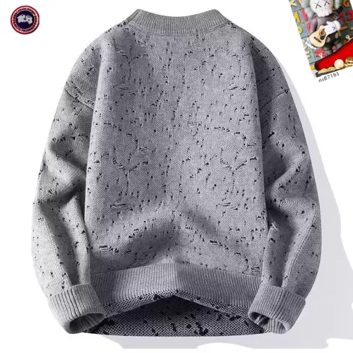 Replica Canada Goose Sweaters Long Sleeved For Men #1370468 $48.00 USD for Wholesale