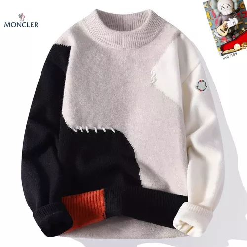 Wholesale Moncler Sweaters Long Sleeved For Men #1370483 $48.00 USD, Wholesale Quality Replica Moncler Sweaters