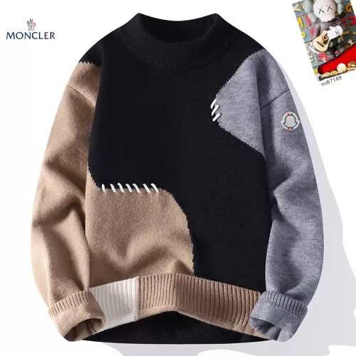 Wholesale Moncler Sweaters Long Sleeved For Men #1370484 $48.00 USD, Wholesale Quality Replica Moncler Sweaters