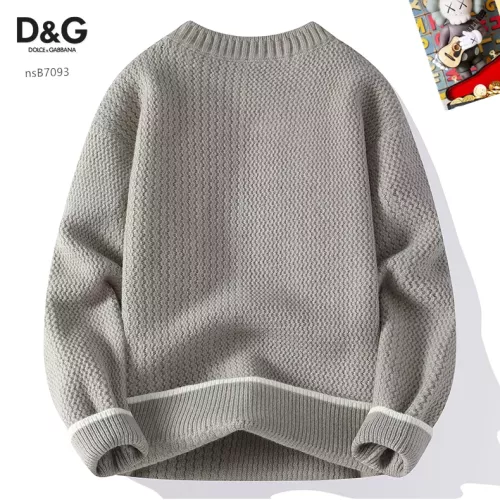 Replica Dolce & Gabbana D&G Sweaters Long Sleeved For Men #1370490 $48.00 USD for Wholesale