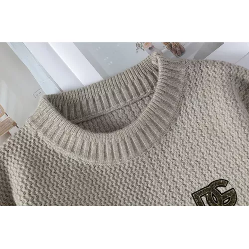 Replica Dolce & Gabbana D&G Sweaters Long Sleeved For Men #1370490 $48.00 USD for Wholesale