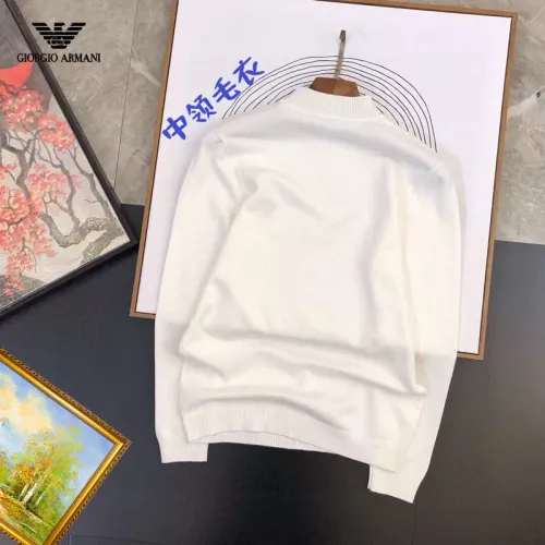 Replica Armani Sweaters Long Sleeved For Men #1370503 $42.00 USD for Wholesale