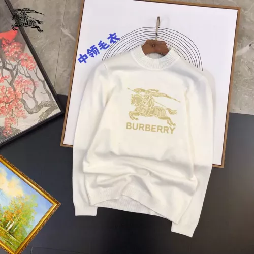 Wholesale Burberry Fashion Sweaters Long Sleeved For Men #1370521 $42.00 USD, Wholesale Quality Replica Burberry Fashion Sweaters