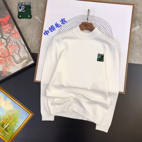 Wholesale LOEWE Sweaters Long Sleeved For Men #1370529 $42.00 USD, Wholesale Quality Replica LOEWE Sweaters