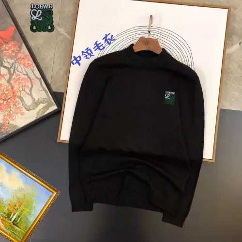 Wholesale LOEWE Sweaters Long Sleeved For Men #1370530 $42.00 USD, Wholesale Quality Replica LOEWE Sweaters