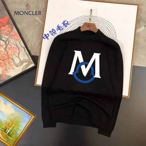 Wholesale Moncler Sweaters Long Sleeved For Men #1370540 $42.00 USD, Wholesale Quality Replica Moncler Sweaters