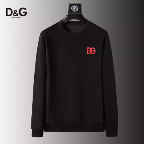 Wholesale Dolce &amp; Gabbana D&amp;G Hoodies Long Sleeved For Men #1370568 $39.00 USD, Wholesale Quality Replica Dolce &amp; Gabbana D&amp;G Hoodies