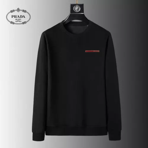 Wholesale Prada Hoodies Long Sleeved For Men #1370578 $39.00 USD, Wholesale Quality Replica Prada Hoodies