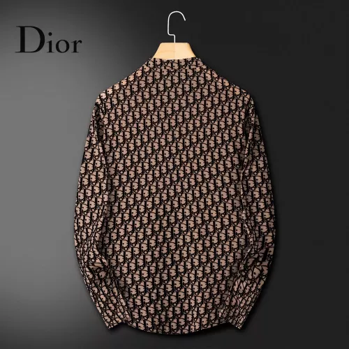 Replica Christian Dior Shirts Long Sleeved For Men #1370587 $52.00 USD for Wholesale