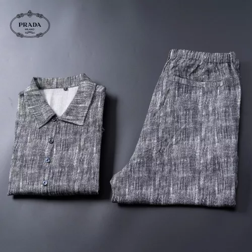 Replica Prada Tracksuits Long Sleeved For Men #1370588 $96.00 USD for Wholesale