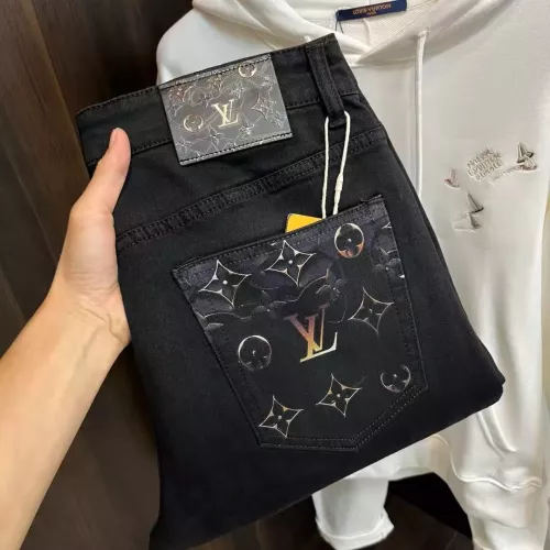 Wholesale Louis Vuitton LV Jeans For Men #1370601 $52.00 USD, Wholesale Quality Replica Louis Vuitton LV Jeans