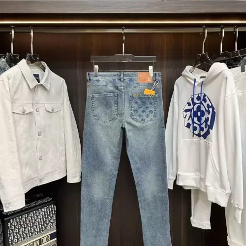 Replica Louis Vuitton LV Jeans For Men #1370602 $52.00 USD for Wholesale