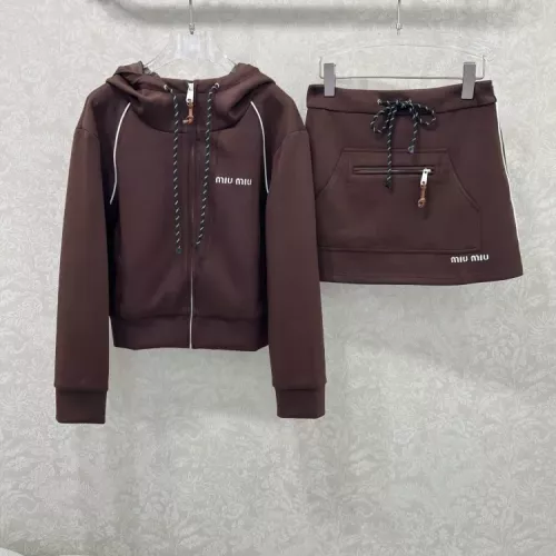 Wholesale MIU MIU Tracksuits Long Sleeved For Women #1370603 $160.00 USD, Wholesale Quality Replica MIU MIU Tracksuits