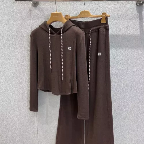 Wholesale MIU MIU Tracksuits Long Sleeved For Women #1370609 $85.00 USD, Wholesale Quality Replica MIU MIU Tracksuits