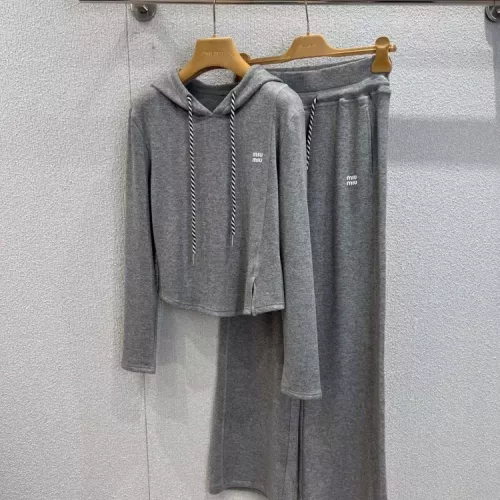 Wholesale MIU MIU Tracksuits Long Sleeved For Women #1370610 $85.00 USD, Wholesale Quality Replica MIU MIU Tracksuits