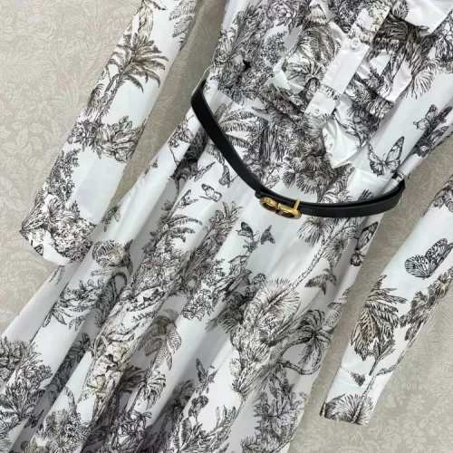 Replica Christian Dior Dresses Long Sleeved For Women #1370618 $132.00 USD for Wholesale
