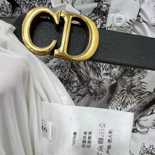 Replica Christian Dior Dresses Long Sleeved For Women #1370618 $132.00 USD for Wholesale