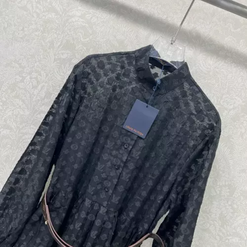 Replica Louis Vuitton LV Dresses Long Sleeved For Women #1370619 $155.00 USD for Wholesale