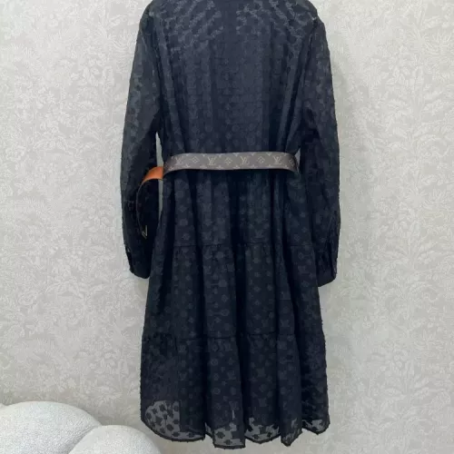 Replica Louis Vuitton LV Dresses Long Sleeved For Women #1370619 $155.00 USD for Wholesale