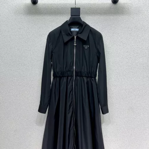 Wholesale Prada Dresses Long Sleeved For Women #1370625 $80.00 USD, Wholesale Quality Replica Prada Dresses