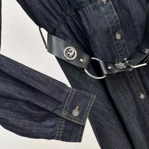 Replica Christian Dior Dresses Long Sleeved For Women #1370628 $96.00 USD for Wholesale