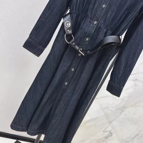 Replica Christian Dior Dresses Long Sleeved For Women #1370628 $96.00 USD for Wholesale