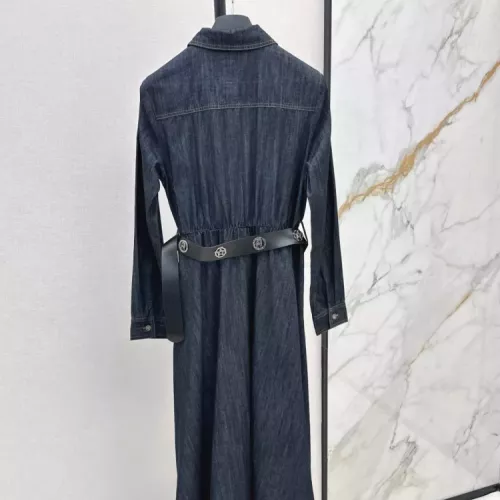 Replica Christian Dior Dresses Long Sleeved For Women #1370628 $96.00 USD for Wholesale