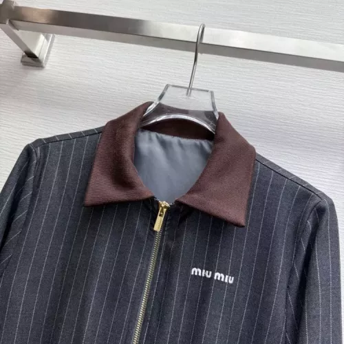 Replica MIU MIU Dresses Long Sleeved For Women #1370632 $100.00 USD for Wholesale