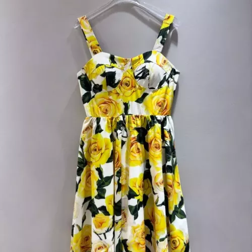 Wholesale Dolce &amp; Gabbana Dresses Sleeveless For Women #1370642 $100.00 USD, Wholesale Quality Replica Dolce &amp; Gabbana Dresses