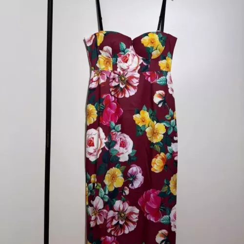Wholesale Dolce &amp; Gabbana Dresses Sleeveless For Women #1370643 $102.00 USD, Wholesale Quality Replica Dolce &amp; Gabbana Dresses