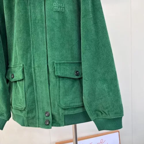 Replica MIU MIU Jackets Long Sleeved For Women #1370666 $158.00 USD for Wholesale