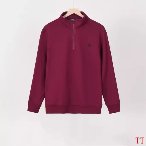 Wholesale Ralph Lauren Polo Hoodies Long Sleeved For Men #1370668 $48.00 USD, Wholesale Quality Replica Ralph Lauren Polo Hoodies