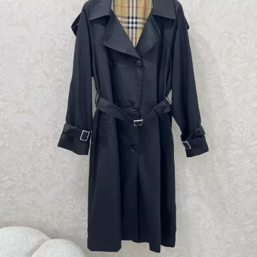 Wholesale Burberry Trench Coat Long Sleeved For Women #1370674 $160.00 USD, Wholesale Quality Replica Burberry Trench Coat