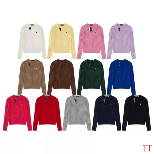 Replica Ralph Lauren Polo Sweaters Long Sleeved For Women #1370710 $48.00 USD for Wholesale