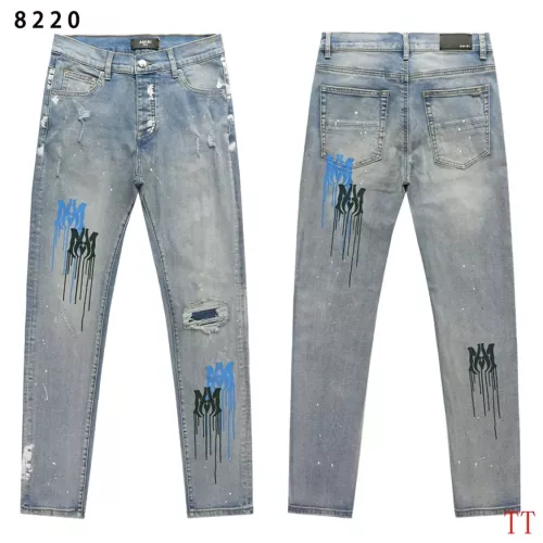 Wholesale Amiri Jeans For Men #1370740 $56.00 USD, Wholesale Quality Replica Amiri Jeans