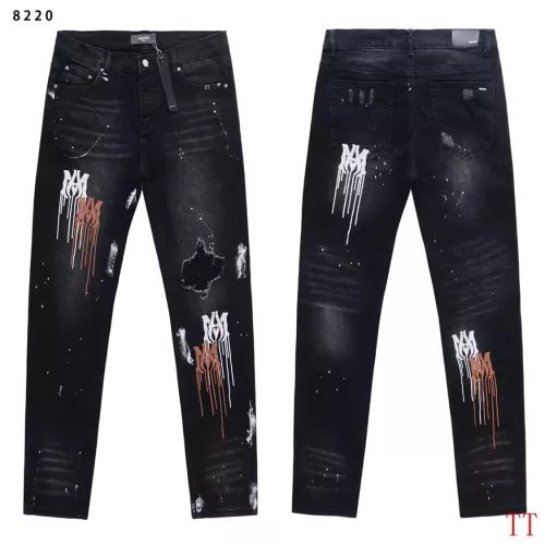 Wholesale Amiri Jeans For Men #1370741 $56.00 USD, Wholesale Quality Replica Amiri Jeans