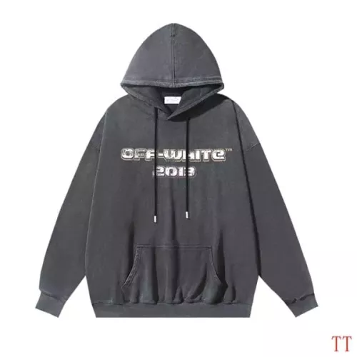 Replica Off-White Hoodies Long Sleeved For Unisex #1370742 $56.00 USD for Wholesale