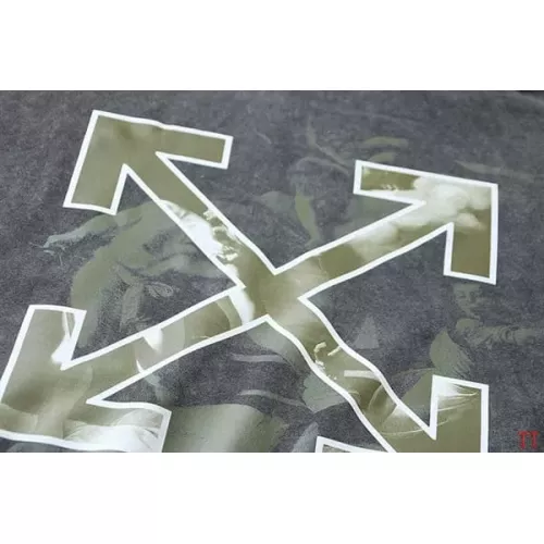 Replica Off-White Hoodies Long Sleeved For Unisex #1370744 $60.00 USD for Wholesale