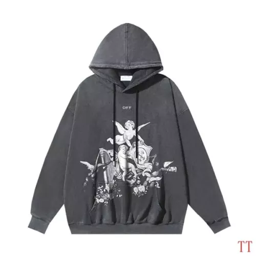 Wholesale Off-White Hoodies Long Sleeved For Unisex #1370746 $56.00 USD, Wholesale Quality Replica Off-White Hoodies