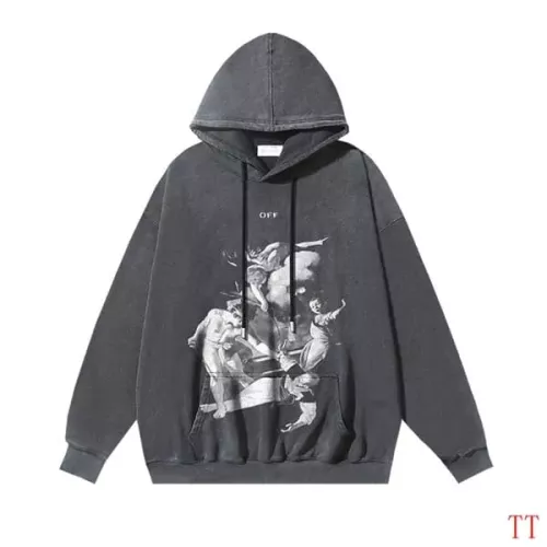 Wholesale Off-White Hoodies Long Sleeved For Unisex #1370747 $56.00 USD, Wholesale Quality Replica Off-White Hoodies