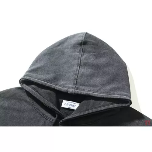 Replica Off-White Hoodies Long Sleeved For Unisex #1370748 $56.00 USD for Wholesale