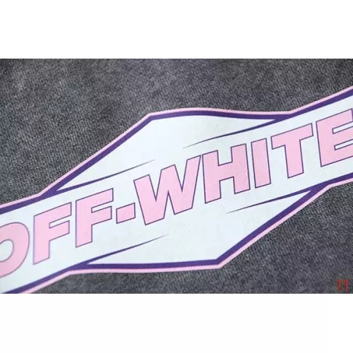 Replica Off-White Hoodies Long Sleeved For Unisex #1370749 $56.00 USD for Wholesale