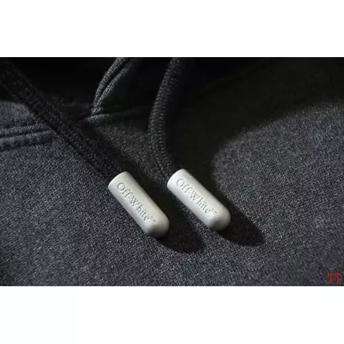 Replica Off-White Hoodies Long Sleeved For Unisex #1370749 $56.00 USD for Wholesale