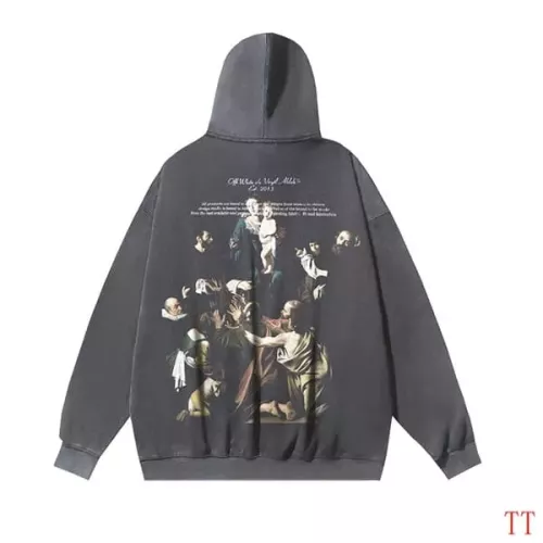 Wholesale Off-White Hoodies Long Sleeved For Unisex #1370750 $56.00 USD, Wholesale Quality Replica Off-White Hoodies