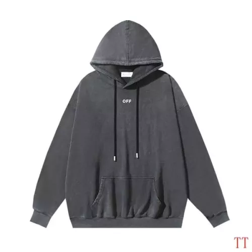 Replica Off-White Hoodies Long Sleeved For Unisex #1370750 $56.00 USD for Wholesale