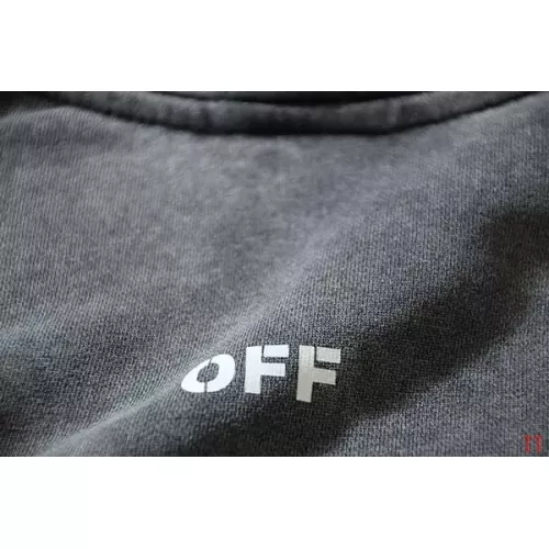 Replica Off-White Hoodies Long Sleeved For Unisex #1370750 $56.00 USD for Wholesale