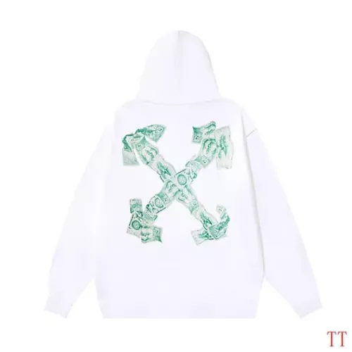 Wholesale Off-White Hoodies Long Sleeved For Unisex #1370753 $52.00 USD, Wholesale Quality Replica Off-White Hoodies