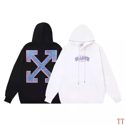 Replica Off-White Hoodies Long Sleeved For Unisex #1370759 $52.00 USD for Wholesale